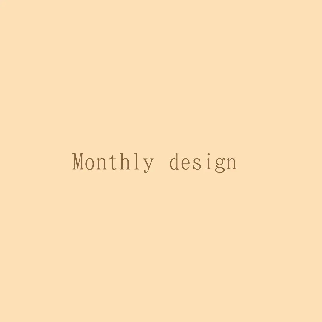 10月 monthly design