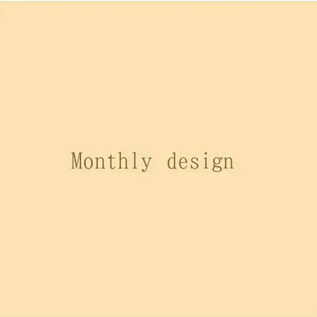 3月monthly design